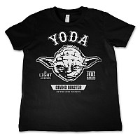 Star Wars tričko, Grand Master Yoda Black, dětské