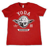 Star Wars tričko, Grand Master Yoda Red, dětské