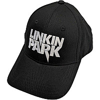 Linkin Park kšiltovka, White Logo Black