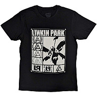 Linkin Park tričko, Logos Rectangle Black, pánské
