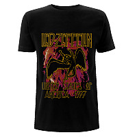 Led Zeppelin tričko, Black Flames Black, pánské