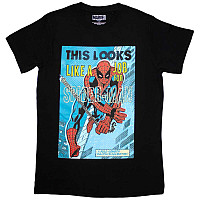 Spiderman tričko, Looks Like A Job For Spiderman Black, pánské