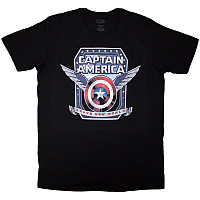 Captain America tričko, Brave New World Shield Black, pánské