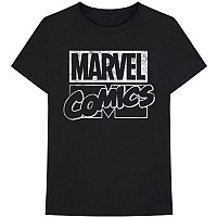 Marvel Comics tričko, Logo Black, pánské