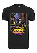 Star Wars tričko, Yoda Poster Black, pánské