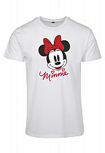 Mickey Mouse tričko, Minnie Mouse Girly White, dámské