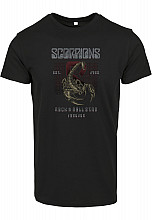 Scorpions tričko, Start Forever BP Black, pánské