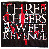 My Chemical Romance tkaná nažehlovačka PES 100x100 mm, Sweet Revenge