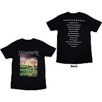 Megadeth tričko, Youthanasia Tracklist BP Black, pánské