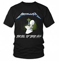 Metallica tričko, Metal Up Your Ass Black, pánské