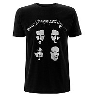 Metallica tričko, 4 Faces BP Black, pánské