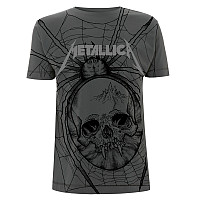 Metallica tričko, Spider Charcoal, pánské