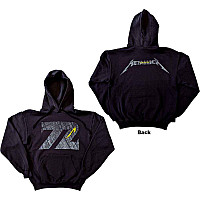 Metallica mikina, 72 Seasons Charred Logo BP Black, pánská
