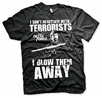 Chuck Norris tričko, I Blow Terrorists Away, pánské