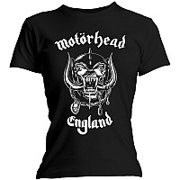 Motorhead tričko, England Black, dámské