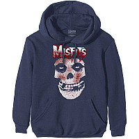 Misfits mikina, Blood Drip Skull Navy, pánská