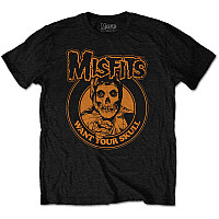 Misfits tričko, Want Your Skull Black, pánské