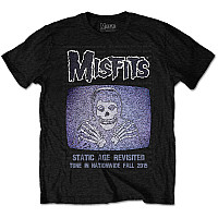 Misfits tričko, Static Black, pánské