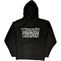 Marilyn Manson mikina, Classic Logo Black, pánská