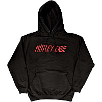 Motley Crue mikina, Distressed Logo Black, pánská