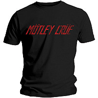 Motley Crue tričko, Distressed Logo, pánské