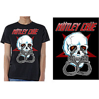 Motley Crue tričko, Skull Cuffs 2, pánské