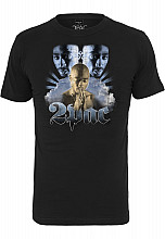Tupac tričko, Heaven Black, pánské
