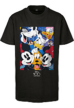 Mickey Mouse tričko, Disney 100 Mickey & Friends Black, dětské