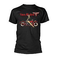 Van Halen tričko, Pin Up Motorcycle Black, pánské