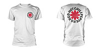 Red Hot Chili Peppers tričko, Worn Asterisk BP White, pánské