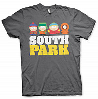 South Park tričko, South Park Dark Grey, pánské