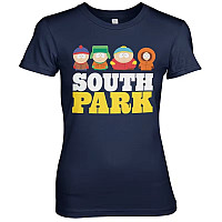 South Park tričko, South Park Girly Navy, dámské