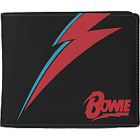 David Bowie peněženka PU 11 x 10 x 1 cm, Lightning Black