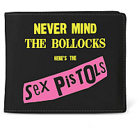 Sex Pistols peněženka PU 11 x 10 x 1 cm, Never Mind The Bollocks Black