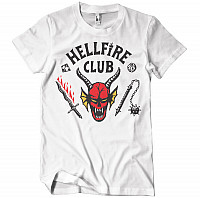 Stranger Things tričko, Hellfire Club White, pánské