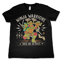 Želvy Ninja tričko, No Rules, dětské