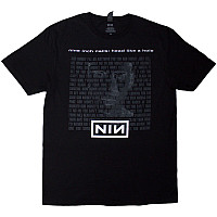 Nine Inch Nails tričko, Head Like A Hole V.2 Black, pánské