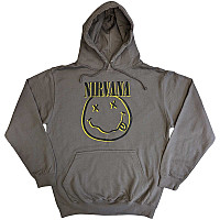 Nirvana mikina, Inverse Smiley Charcoal Grey, pánská