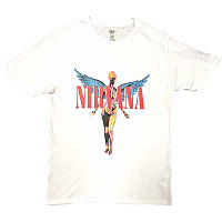 Nirvana tričko, Angelic White, pánské