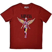 Nirvana tričko, In Utero Red, pánské