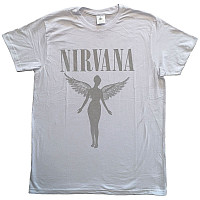 Nirvana tričko, In Utero Tour BP White, pánské