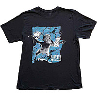 Nirvana tričko, Nevermind Cracked Black, pánské