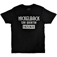 Nickelback tričko, San Quentin Black, pánské