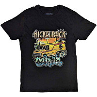 Nickelback tričko, Get Rollin' Black, pánské