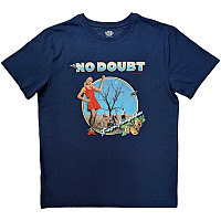 No Doubt tričko, Tragic Kingdom Denim Blue, pánské