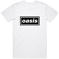 Oasis tričko, Decca Logo White, pánské