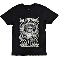 The Offspring tričko, Jumping Skeleton Black, pánské