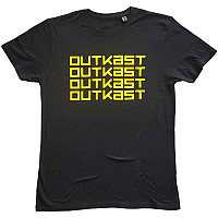 Outkast tričko, Logo Repeat Black, pánské