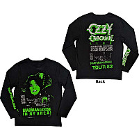 Ozzy Osbourne tričko dlouhý rukáv, Madman Loose BP Black, pánské