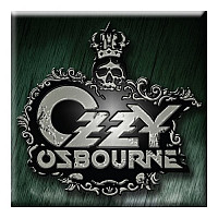 Ozzy Osbourne magnet na lednici 75mm x 75mm, Crest Logo